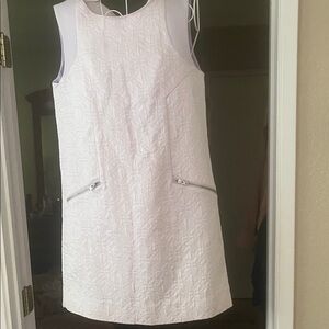 J. Crew lavenderTextured Midi Dress